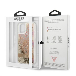 Оригинален гръб GUESS GUHCP13SLFLSD - iPhone 13 mini златист - Img 8