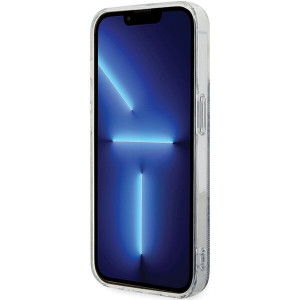Оригинален гръб GUESS IML 4G MagSafe - iPhone 15 Pro син - Img 5