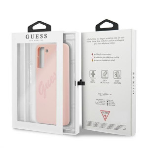 Оригинален гръб GUESS Metal Gold Logo GUHCS21MLSVSPI - Samsung Galaxy S21 Ultra 5G кафяв - Img 8