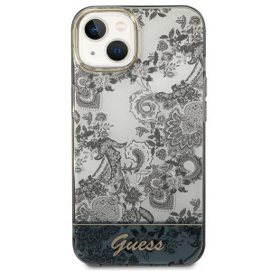 Оригинален гръб GUESS Porcelain GUHCP14MHGPLHG - iPhone 14 Plus сив - Img 3