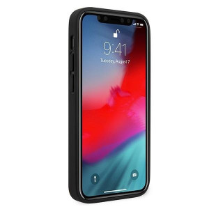 Оригинален гръб GUESS Saffiano GUE000833 GUHCP12SVSATMLRE - iPhone 12 mini червен - Img 4