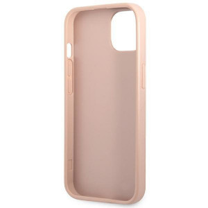 Оригинален гръб GUESS Saffiano Triangle Logo GUHCP14MPSATLP - iPhone 14 Plus розов - Img 7