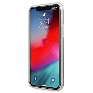 Оригинален гръб GUESS Tie & Die GUHCP12LPCUMCGC02 - iPhone 12 Pro Max син - Img 2