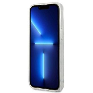 Оригинален гръб KARL LAGERFELD Flower Ikonik Кarl KLHCP13SHFLT - iPhone 13 mini прозрачен - Img 5