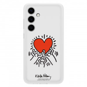 Оригинален гръб SAMSUNG Suit (EF-MS926CWEGWW) - Samsung Galaxy S24+ бял - Img 1