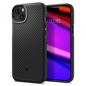Оригинален гръб SPIGEN Core Armor - iPhone 15 Plus черен мат - Img 1