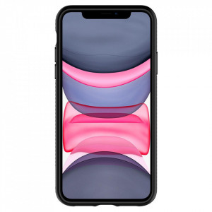 Оригинален гръб SPIGEN Liquid Air - iPhone 11 черен мат - Img 9