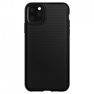 Оригинален гръб SPIGEN Liquid Air - iPhone 11 Pro черен мат - Img 3