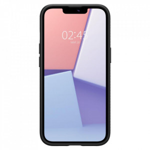 Оригинален гръб SPIGEN Liquid Air - iPhone 13 черен мат - Img 4