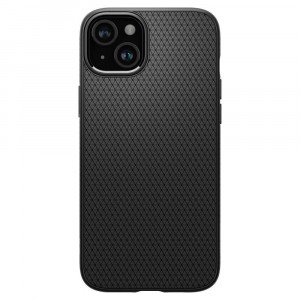 Оригинален гръб SPIGEN Liquid Air - iPhone 15 черен мат - Img 1