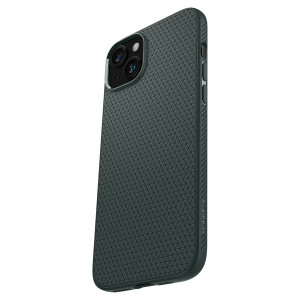 Оригинален гръб SPIGEN Liquid Air - iPhone 15 Plus Abyss Green - Img 8