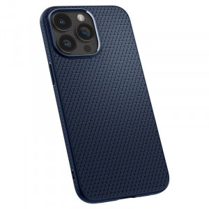 Оригинален гръб SPIGEN Liquid Air - iPhone 15 Pro Max тъмносин - Img 18