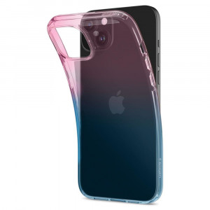 Оригинален гръб SPIGEN Liquid Crystal - iPhone 15 Gradation розов - Img 4