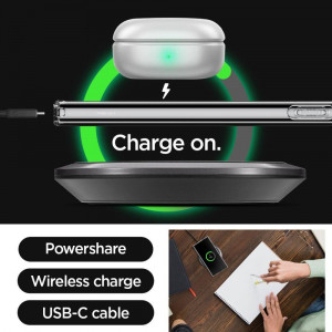 Оригинален гръб SPIGEN Liquid Crystal - Samsung Galaxy S24 Ultra прозрачен - Img 8