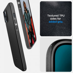 Оригинален гръб SPIGEN Mag Armor MagSafe - iPhone 14 Plus черен мат - Img 8