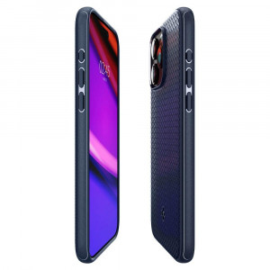 Оригинален гръб SPIGEN Mag Armor MagSafe - iPhone 15 Pro Max тъмносин - Img 7