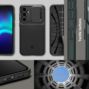 Оригинален гръб SPIGEN Optik Armor - Samsung Galaxy S23 FE черен - Img 16