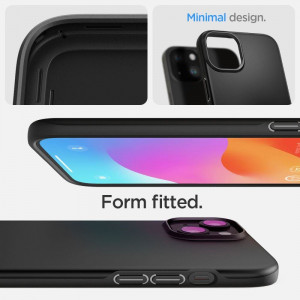 Оригинален гръб SPIGEN Thin Fit - iPhone 15 черен - Img 9