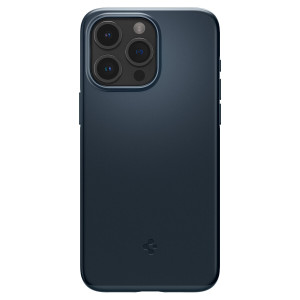 Оригинален гръб SPIGEN Thin Fit - iPhone 15 Pro Max Metal Slate - Img 2
