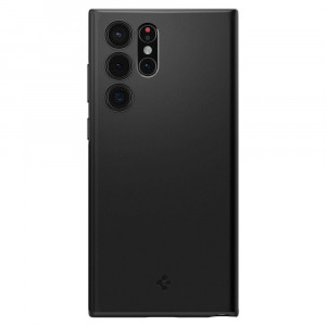 Оригинален гръб SPIGEN Thin Fit - Samsung Galaxy S22 Ultra черен - Img 2