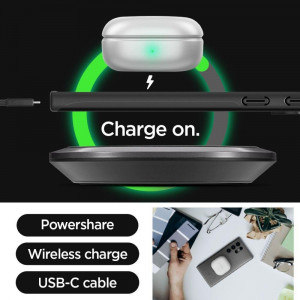 Оригинален гръб SPIGEN Thin Fit - Samsung Galaxy S24 Ultra черен - Img 14