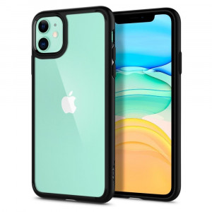 Оригинален гръб SPIGEN Ultra Hybrid - iPhone 11 черен мат - Img 16