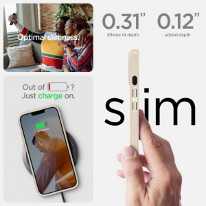 Оригинален гръб SPIGEN Ultra Hybrid - iPhone 14 Plus Sand Beige - Img 9