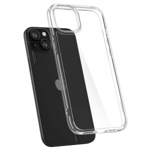 Оригинален гръб SPIGEN Ultra Hybrid - iPhone 15 Plus кристалнопрозрачен - Img 5