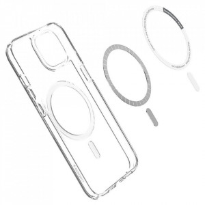 Оригинален гръб SPIGEN Ultra Hybrid MagSafe - iPhone 13 бял - Img 7