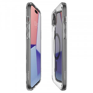 Оригинален гръб SPIGEN Ultra Hybrid MagSafe - iPhone 15 Plus графит - Img 3