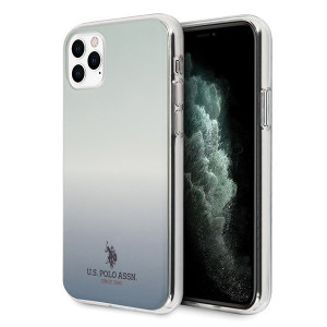 Оригинален гръб US POLO Gradient USHCN65TRDGLB - iPhone 11 Pro Max син - Img 1