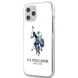 Оригинален гръб US POLO Shiny Big Logo USHCP12LTPUHRWH - iPhone 12 Pro Max бял - Img 2