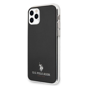 Оригинален гръб US POLO Shiny USHCN65TPUBK - iPhone 11 Pro Max черен - Img 2
