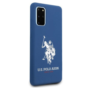 Оригинален гръб US POLO Silicone USHCS67SLHRNV - Samsung Galaxy S20+ / S20+ 5G тъмносив - Img 6