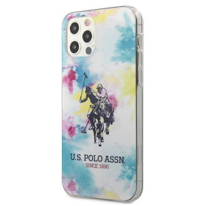 Оригинален гръб US POLO Tie & Dye USHCP12LPCUSML - iPhone 12 Pro Max многоцветен - Img 2