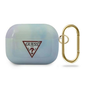 Оригинален калъф за слушалки GUESS Tie&Dye GUACAPTPUMCGC02 - AirPods Pro син