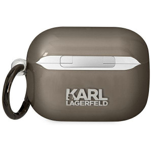 Оригинален калъф за слушалки Karl LAGERFELD Karl's Head KLAPHNIKTCK - AirPods Pro черен - Img 2
