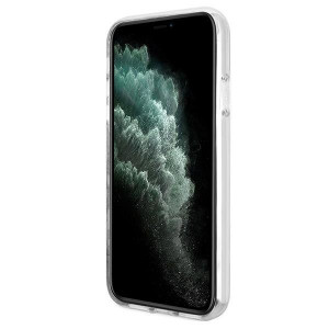 Оригинален комплект GUESS 4G Print (гръб + зарядно) MagSafe GUBPN61H4EACSK - iPhone 11 черен - Img 5