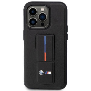 Оригинален твърд гръб BMW Grip Hot Stamp BMHCP14X22GSLK - iPhone 14 Pro Max черен - Img 3