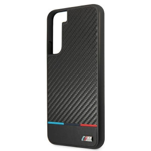 Оригинален твърд гръб BMW M Collection Triangles BMHCS22MPUCARTCBK - Samsung Galaxy S22+ черен - Img 6