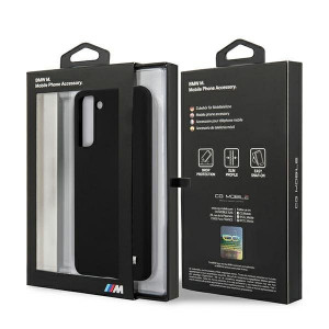 Оригинален твърд гръб BMW Signature Aluminium BMHCS21 5GSMSILBK - Samsung Galaxy S21 5G черен - Img 8
