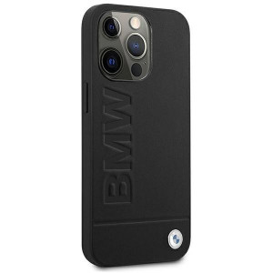 Оригинален твърд гръб BMW Signature Logo Imprint BMHCP13XSLLBK - iPhone 13 Pro Max черен - Img 4