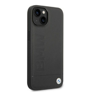 Оригинален твърд гръб BMW Signature Logo Imprint BMHMP14MSLBLBK MagSafe - iPhone 14 Plus черен - Img 4