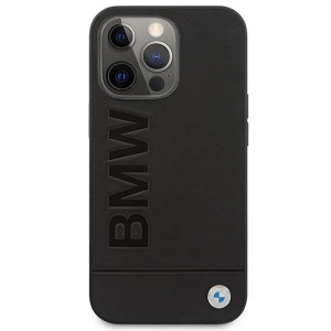 Оригинален твърд гръб BMW Signature Logo Imprint MagSafe BMHMP14LSLLBK - iPhone 14 Pro черен - Img 3