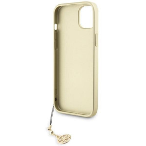 Оригинален твърд гръб GUESS 4G Charms GUHCP15MGF4GBR - iPhone 15 Plus кафяв - Img 7