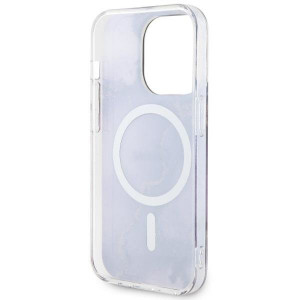 Оригинален твърд гръб GUESS Golden Marble MagSafe GUHMP14LHTMRSU - iPhone 14 Pro лилав - Img 7