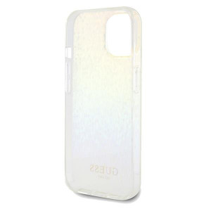 Оригинален твърд гръб GUESS IML Faceted Mirror Disco Iridescent - iPhone 13 / 14 / 15 многоцветен - Img 7