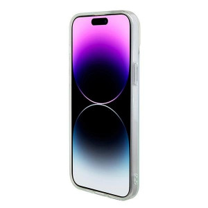 Оригинален твърд гръб GUESS IML Iridescent MagSafe GUHMP15SHITSQ - iPhone 15 тюркоаз - Img 5