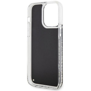 Оригинален твърд гръб GUESS Liquid Glitter Marble GUHCP14XLCSGSGK - iPhone 14 Pro Max черен - Img 7