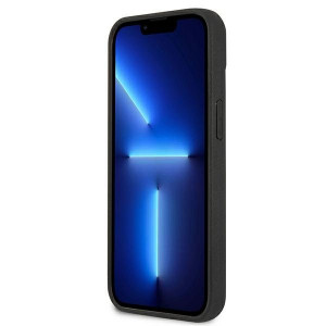 Оригинален твърд гръб KARL LAGERFELD 3D Rubber Choupette KLHCP13SCH3DBK - iPhone 13 mini черен - Img 5